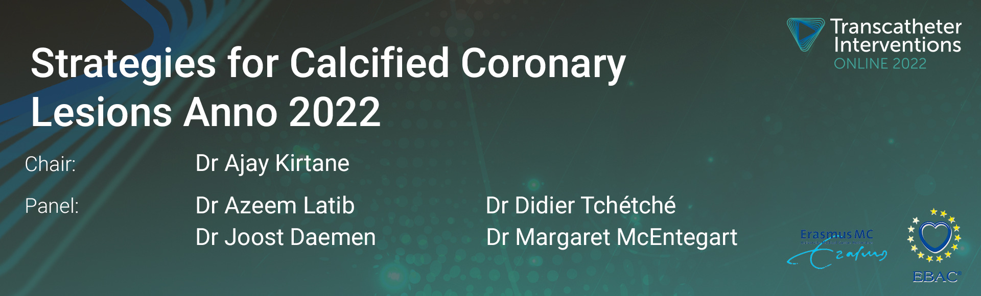TIO 2022 - Session 2.1: Strategies For Calcified Coronary Lesions Anno 2022
