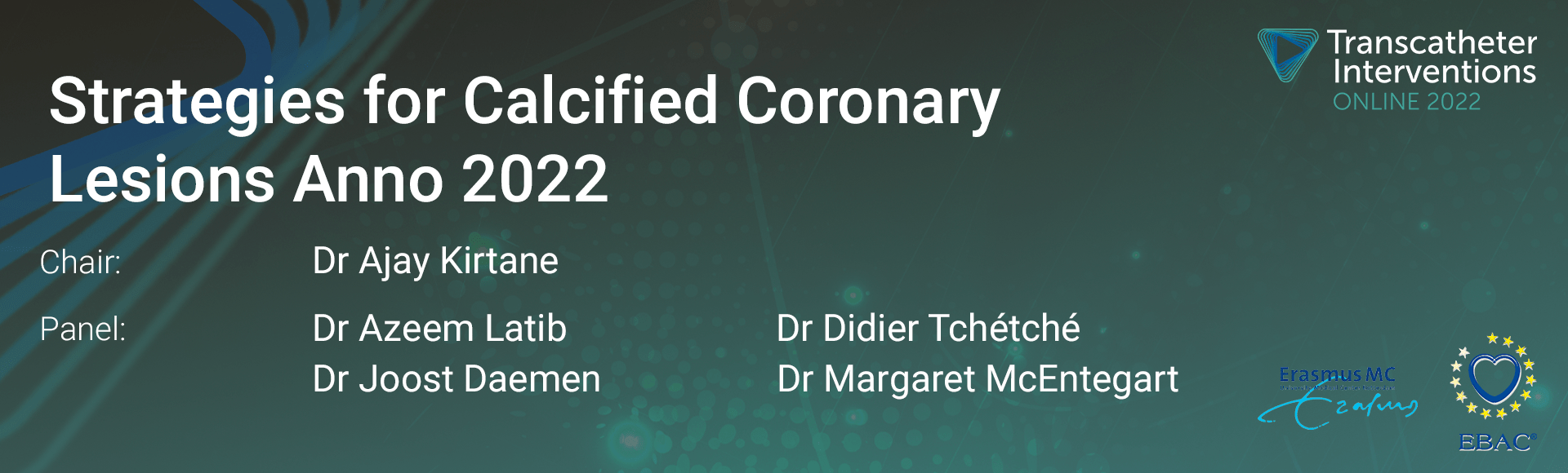 TIO 2022 - Session 2.1: Strategies For Calcified Coronary Lesions Anno 2022